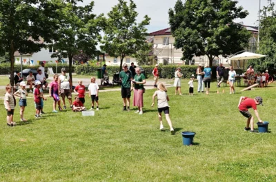 Wasserspiele bei der Landjugend 