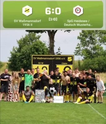 Foto des Albums: 1. Kreisklasse SV Waßmannsdorf 6:0 SpG Heidesee / Deutsch Wusterhausen