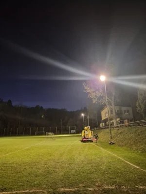 Foto des Albums: Umbau der Flutlichtanlage auf LED