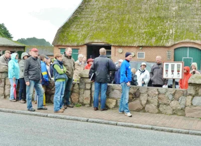 Historische Ortsbegehung im Juli 2011 