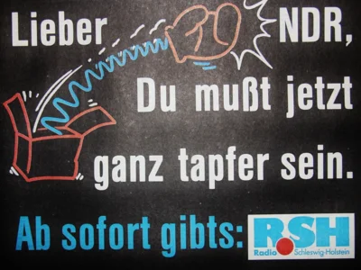 Neuer Sender Radio Schleswig-Holstein, SZ 05 07 1986 