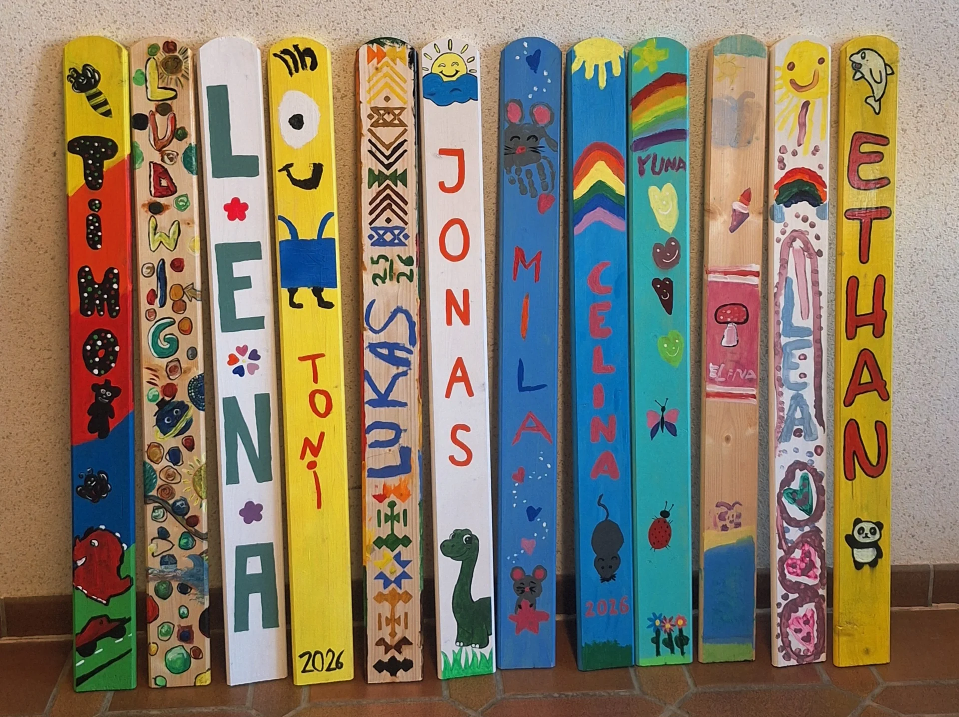 Bild: Abschiedsgeschenk der Vorschulkinder