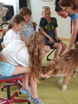 Foto des Albums: Erfolgreiche Schulhund-Prüfung: Ilvy hat gemeinsam mit den Kindern den Praxistest bestanden