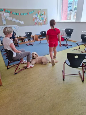 Foto des Albums: Erfolgreiche Schulhund-Prüfung: Ilvy hat gemeinsam mit den Kindern den Praxistest bestanden