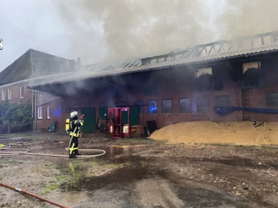 Foto des Albums: Gebäudebrand Rassau