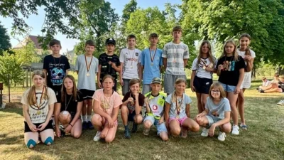 Unsere Mehrkampfsieger der Klassen 4 - 6 