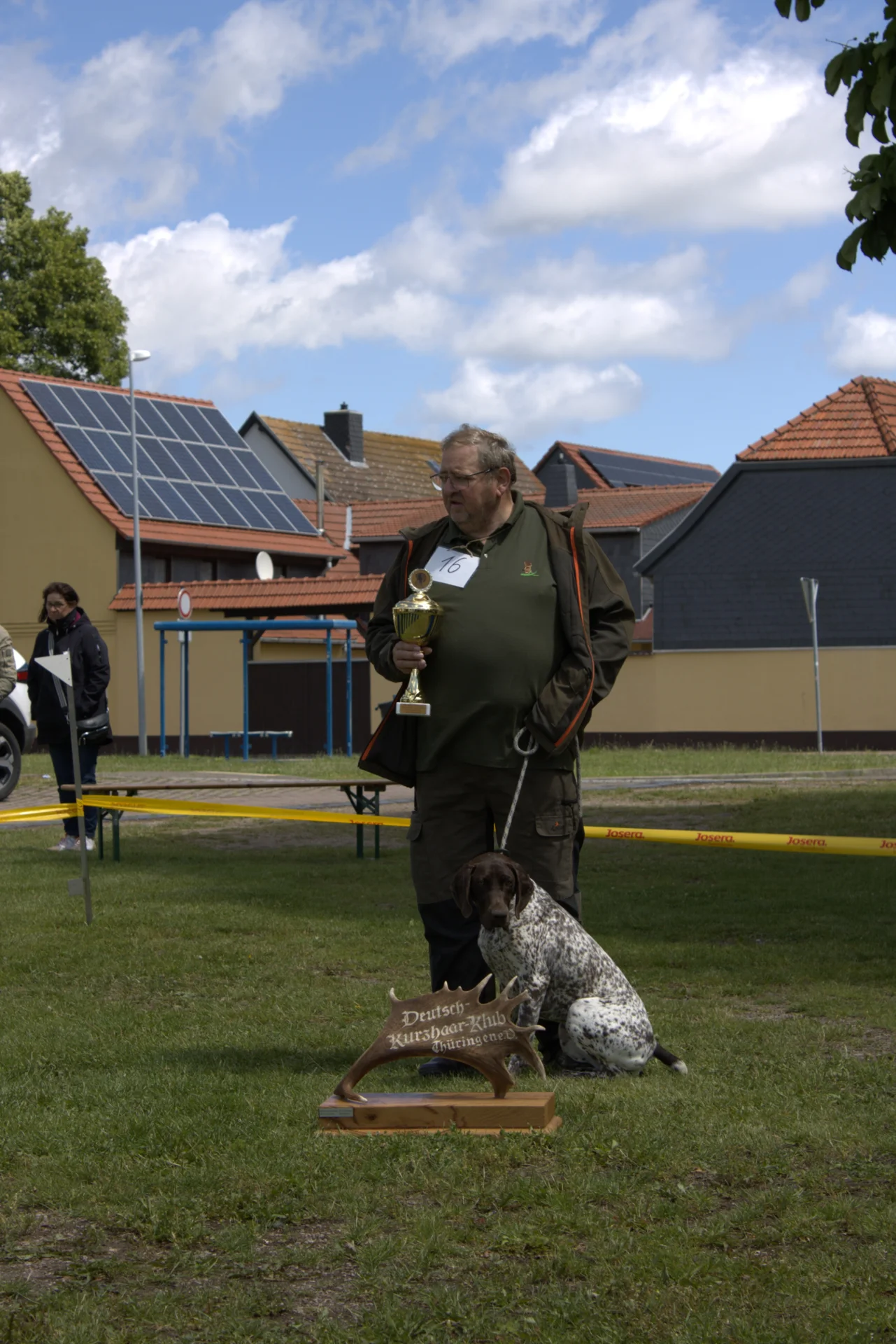 Bild: Schönster Hund der Zuchtschau - Lisa vom Schwanseer Teich