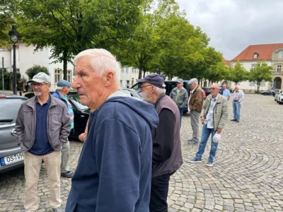 Sammeln f&uuml;r die Stadtf&uuml;hrung 