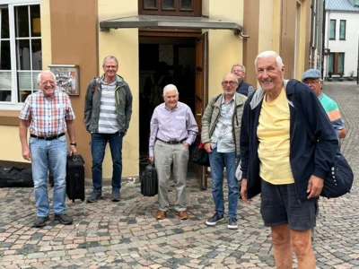 Verlassen des Hotels 