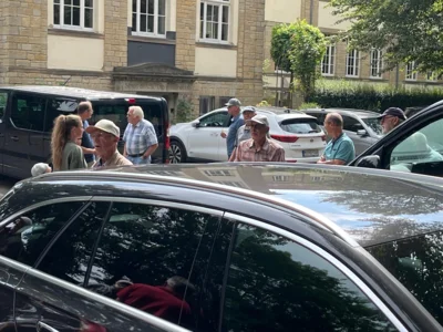 Auf zum Hotel 