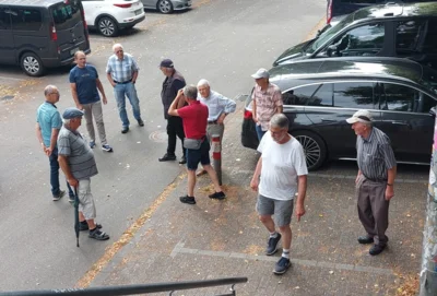 Ankunft in Osnabr&uuml;ck. Alle da? 