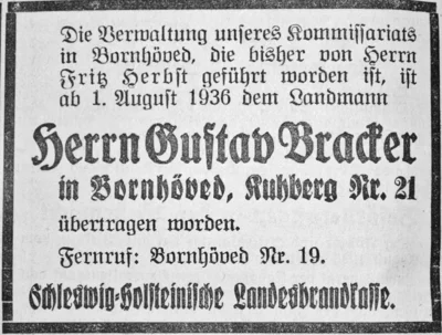 Landesbrandkasse Bornh&ouml;ved, SKTB 04 08 1936 