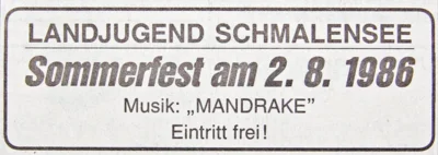 Landjugend-Sommerfest, SZ 01 08 1986 