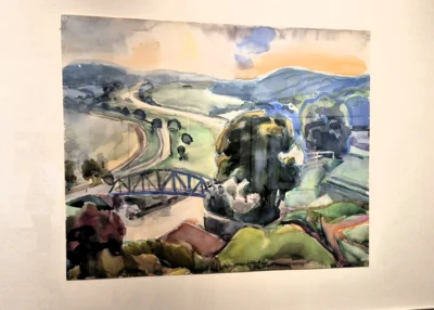 10.6.26 Galerie am Kietz zum 100.Geburtstag des Malers Wolfram Schubert 