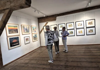 10.6.26 Galerie am Kietz zum 100.Geburtstag des Malers Wolfram Schubert 