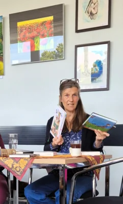 17.6.26 Doreen Mechsner mit "fast alle meine B&uuml;cher" zu Gast 