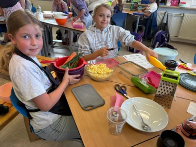Foto des Albums: Ernährungsführerschein der Klassen 3a und 3b