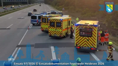 Foto des Albums: Einsatz 97/2026 | VU PKW - PKW | BAB 10 AD Spreeau - AS Niederlehme