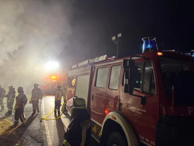 Foto des Albums: Strohballenbrand Ober-Seemen