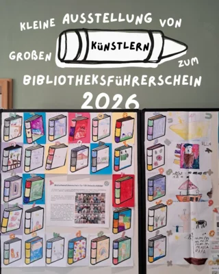 Ausstellung zum Bibliotheksf&uuml;hrerschein  (Bild vergr&ouml;&szlig;ern)