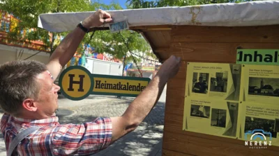 Gestaltung Stand Heimatverein Calau e.V.  (Bild vergr&ouml;&szlig;ern)