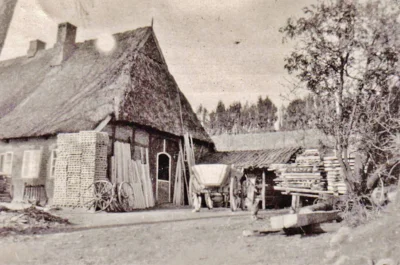 Stellmacherei Suhr in alten Zeiten 