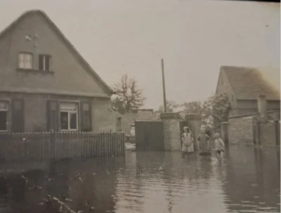 Auenweg 3d 1954 zum Hochwasser 
