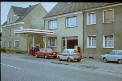 Tankstelle in der Chausseestra&szlig;e 