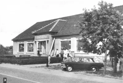 ehemaliger Konsum, Chausseestra&szlig;e Ecke Gr&uuml;nstra&szlig;e 