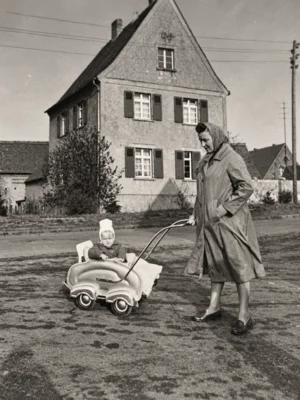 Karl-Marx Str. 17, Anfang 1950 