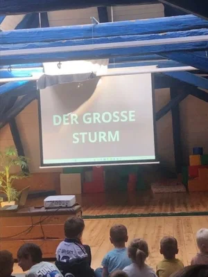 eine Szene hie&szlig; - der gro&szlig;e Sturm 