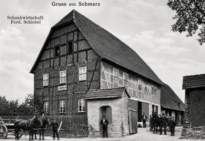 Schk&ouml;naer Str  8, Alte Schankwirtschaft 1912 