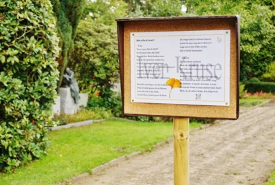 Bis Ende September kann der Literaturpfad begangen werden - Kopie 