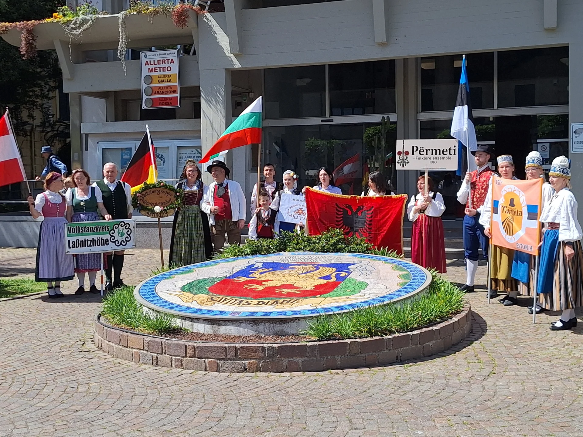 Bild: Empfang in Diano Marina