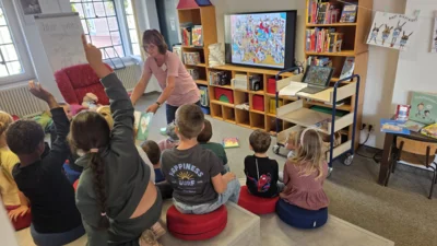 Foto des Albums: Bibliotheksbesuch der Klasse 1a
