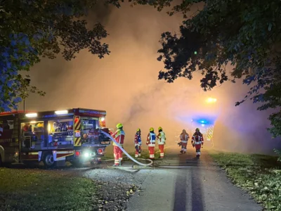 Foto des Albums: Einsatz 2026/24 Feuer Strohmiete