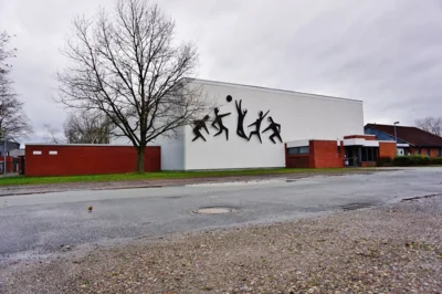 Die Sporthalle des Schulverbandes Bornh&ouml;ved 2010 