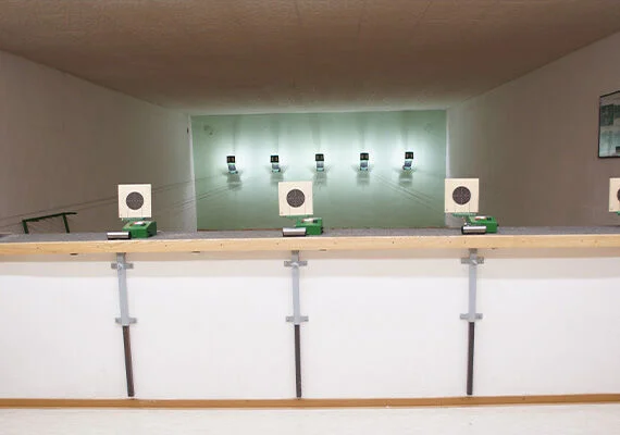 Loftgewehrschie&szlig;stand