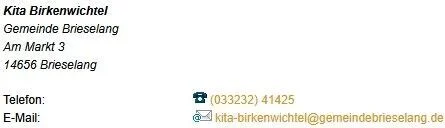 Kontaktdaten