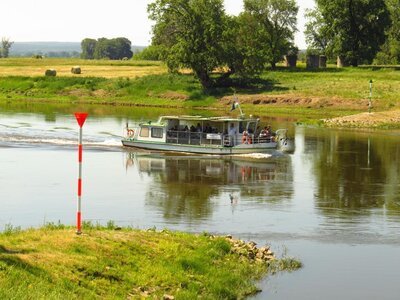 Natura 2000-Schiffahrt auf der Elbe 2019