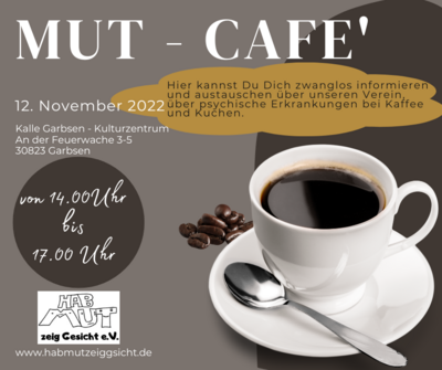 Mut - Cafe Veranstaultung am 12.11.2022 (Bild vergrößern)
