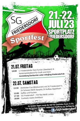 Sportfest SG Friedersdorf (Bild vergrößern)
