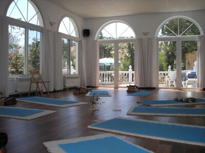 Yogaraum Flamenkohalle (Bild vergrößern)