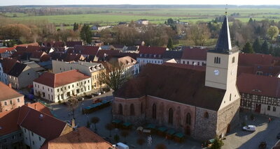Herzlich willkommen zu unserem Gottesdienst in der Stadtpfarrkirche Beelitz. (Bild vergrößern)