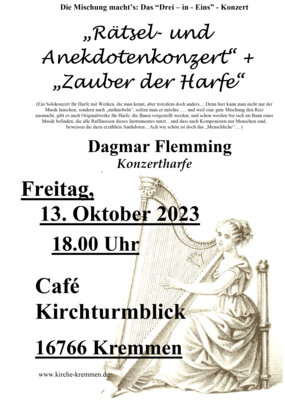 Veranstaltung: Zauber der Harfe