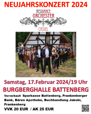 Neujahrskonzert ResiDance Orchester Kassel (Bild vergrößern)
