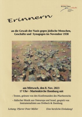 Einladung zur Andacht