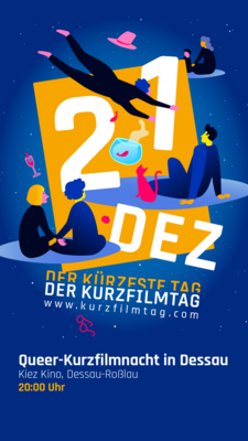 Veranstaltung: Queer-Kurzfilmnacht (teilw. OmU), Eintritt frei!