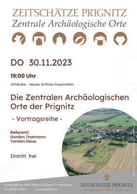 Veranstaltung: Die Zentralen Archäologischen Orte der Prignitz