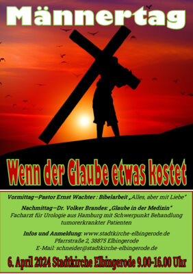 Flyer zum Männertag